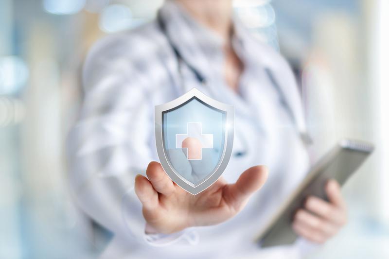 Healthcare shield image